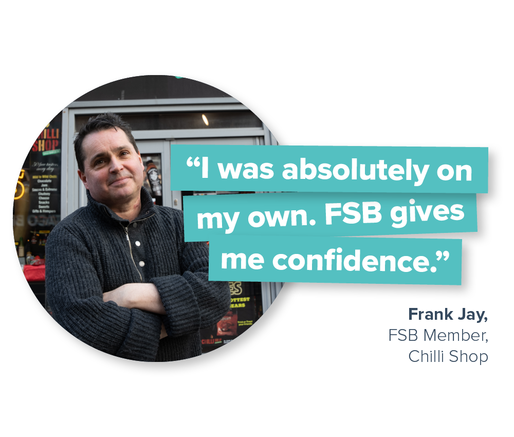 FSB member Frank Jay  - click to hear Frank's story