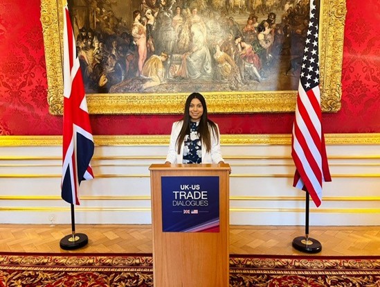 Surrey Member Invited to Speak at the US Embassy