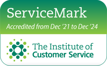 The Service Mark logo from the Institute of Customer service