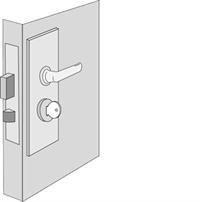 A Mortice Style Lock