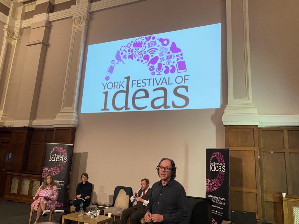 GBC Founder, Julian Richer speaking at the Festival of Ideas