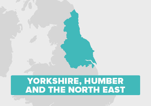 Yorkshire, The Humber and the North East