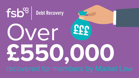 Total of over £550,000 recovered for members